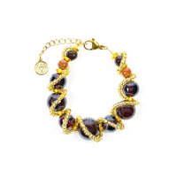 Bracciale Antica Murrina Venezia Donna VIVIEN in Acciaio BM2VAI2510 - BM2VAI2510